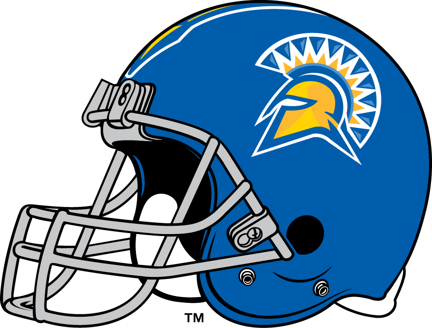 San Jose State Spartans 2000-Pres Helmet Logo vinyl decal